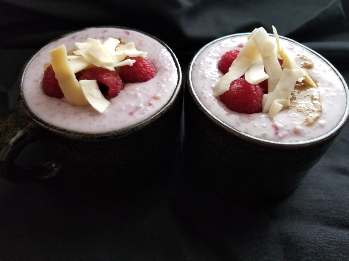 Raspberry Coconut Chia&nbsp;Pudding